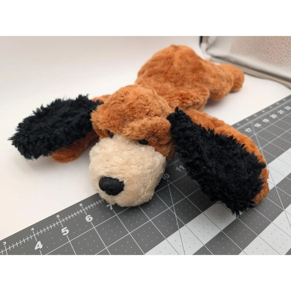 Gund Marvel Dog Plush Puppy Brown Black Flat‎ 5335 16 Inch Long Stuffed Animal